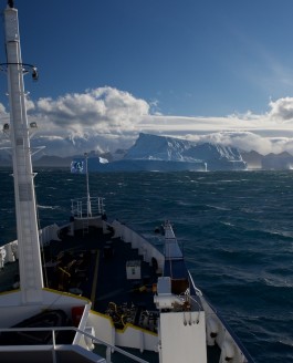 Auf See – Richtung Antarktis