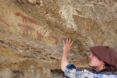 Felszeichnungen (ca. 8’000 Jahre alt)