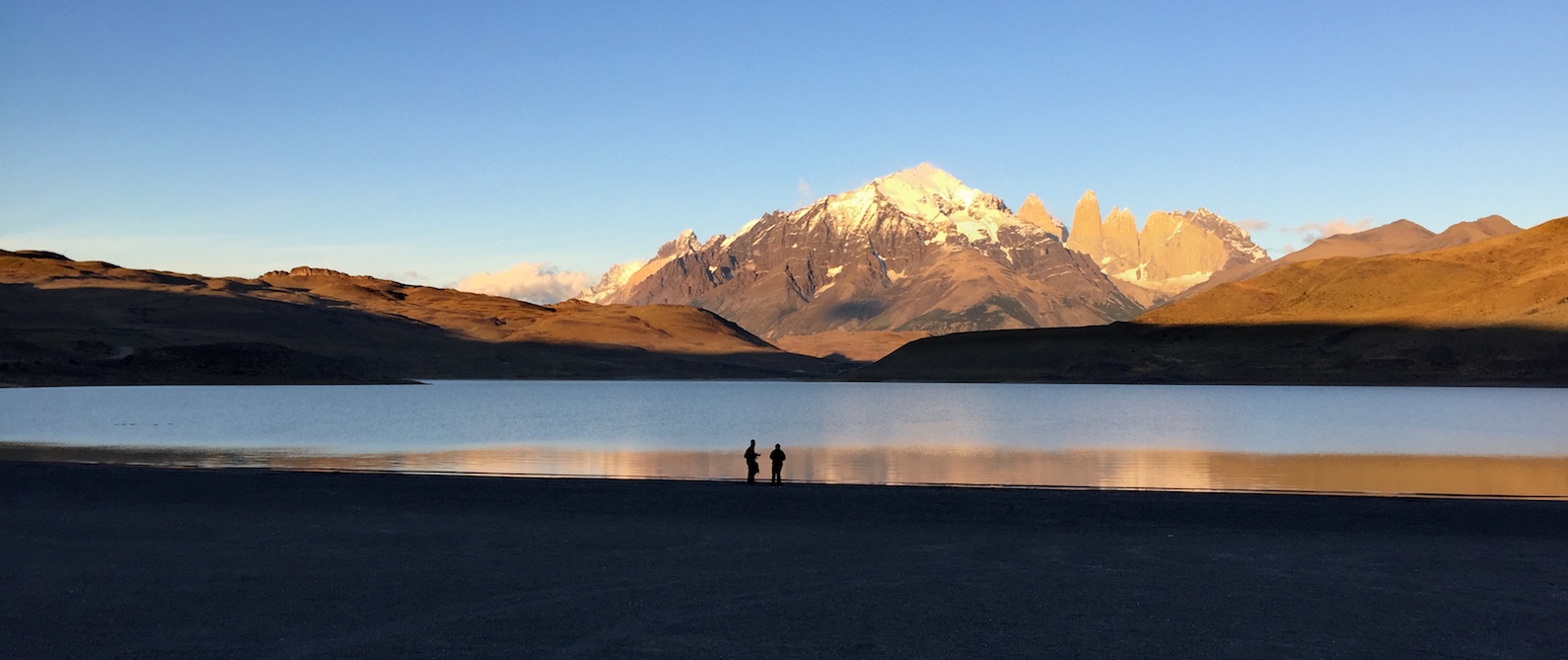 Sonnenaufgang an der Laguna Azul