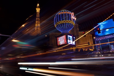In der Nacht ist Las Vegas besonders stimmungsvoll.
