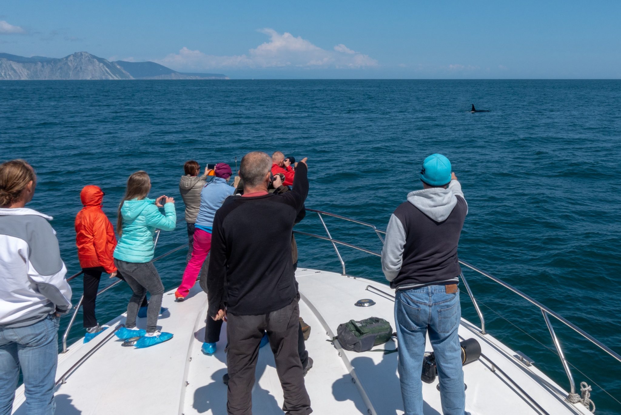 Bootstour in der Awatscha-Bucht