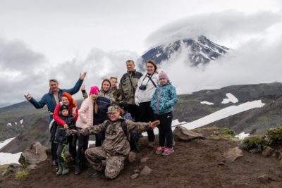 Eine russische Familie hat den Aufstieg auf den «Mount Camel» geschafft.
