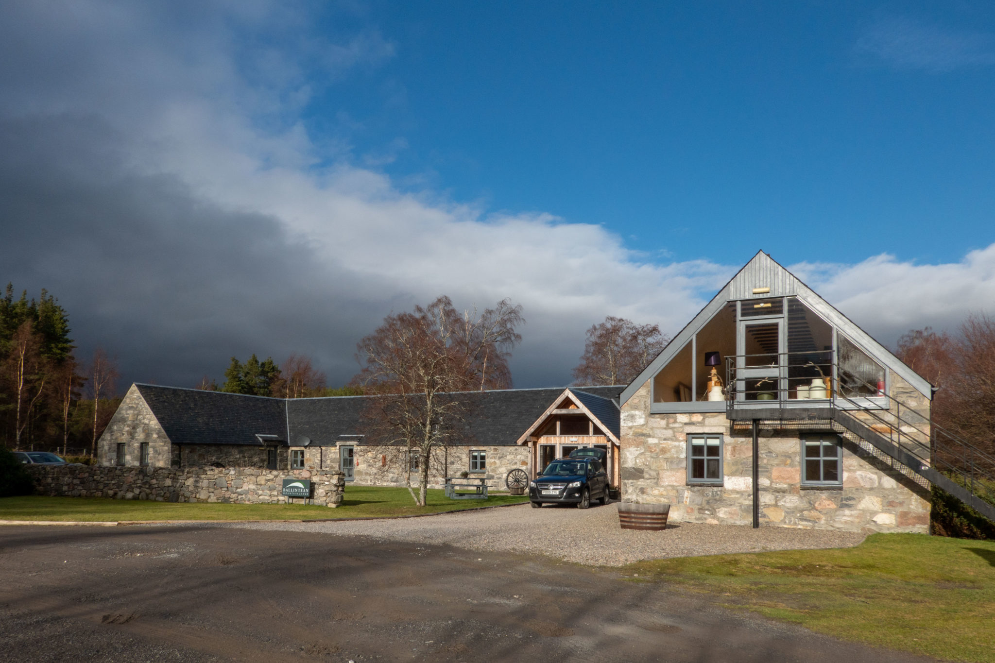 Unterkunft im Cairngorms Nationalpark