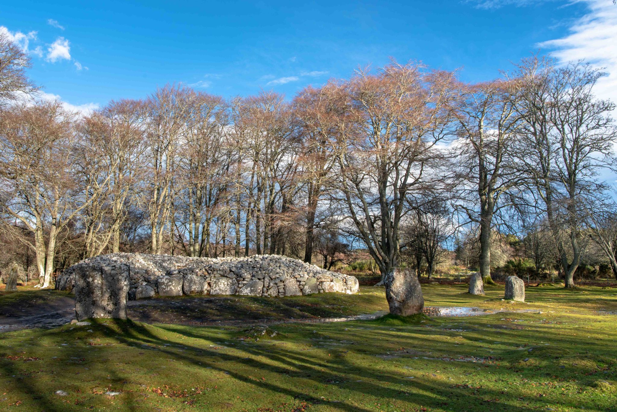 Grabhügel aus der Zeit der Kelten