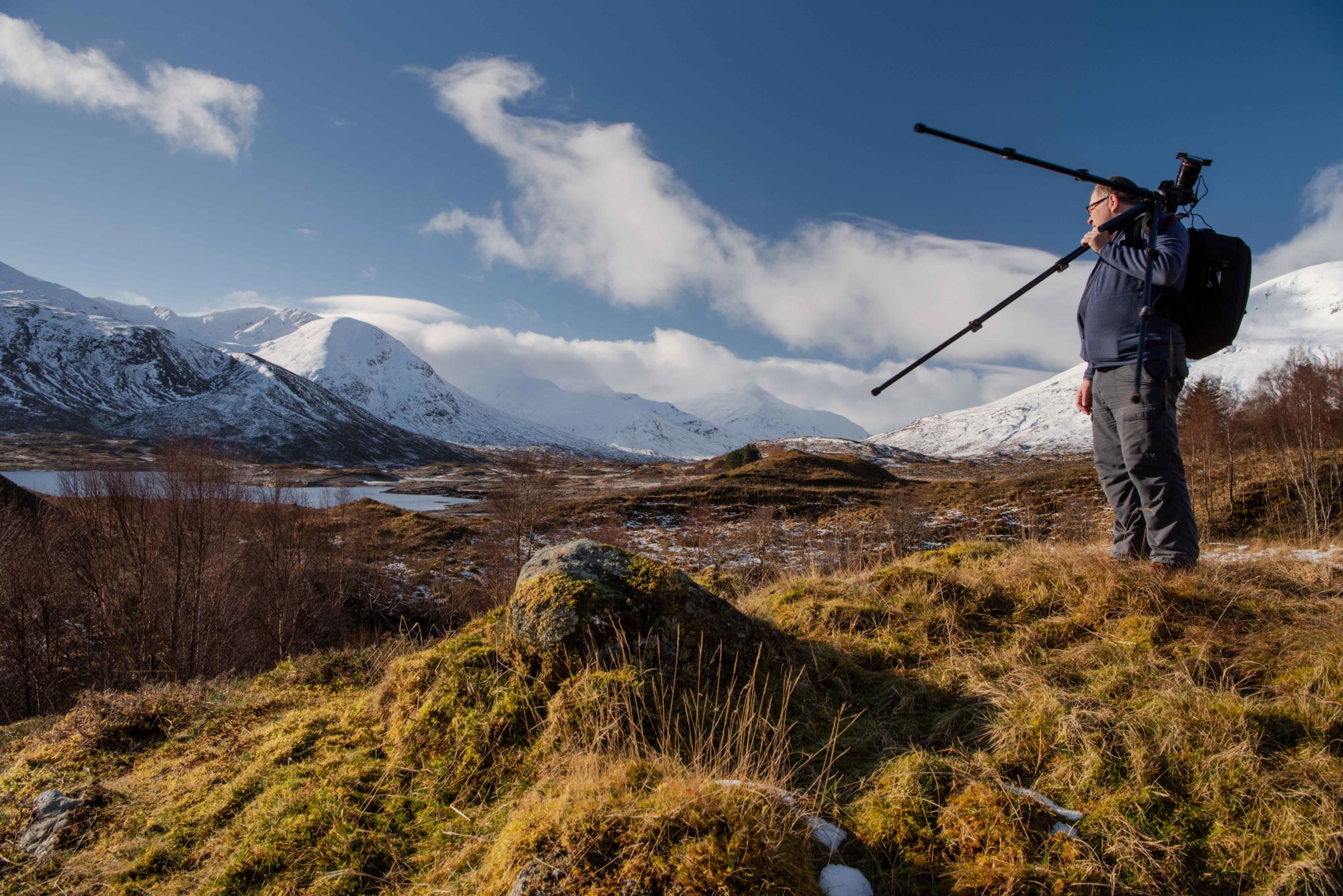 Ein Fotograf unterwegs
