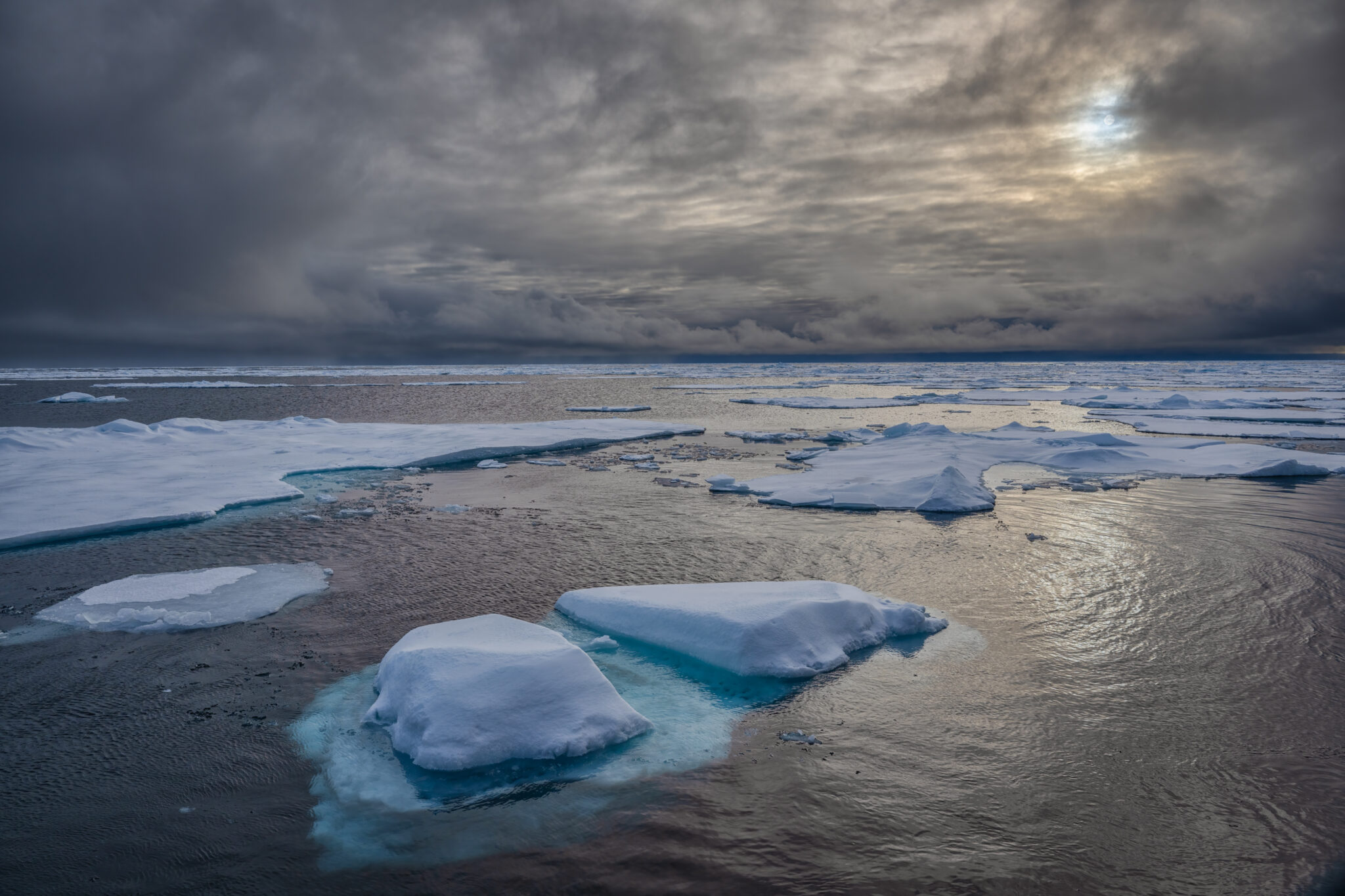 Nahe der Packeisgrenze