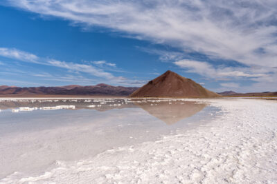 Salzsee im Altiplano